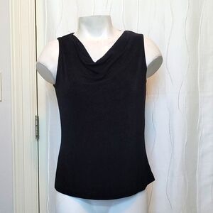 Draper's & Damon's Black Stretch Top